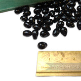 Vintage 1960/70's 8x6mm Plump Droplet Beads - 72 Pieces