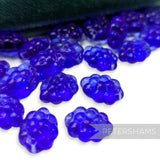 Vintage 1960/70's 13x10mm Glass Fruity Beads - 36 Pieces