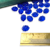 Vintage 1960/70's 13x10mm Glass Fruity Beads - 36 Pieces