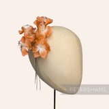 'Ruth' Vintage German Silk 6 Flower Blossom Bunch