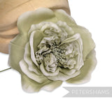 'Elvira' Large 17cm Frilled Millinery Flower Hat Mount