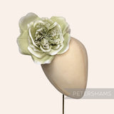 'Elvira' Large 17cm Frilled Millinery Flower Hat Mount