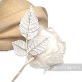 'Aileen' 9cm Vintage 1980s Silk Rose Millinery Flower Mount