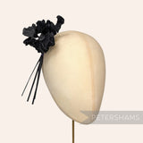 'Brandi' Vintage Velvet Pansy Wired Millinery Flower Bunch