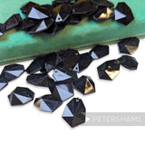 Vintage 1960/70's 20x16mm Geometric Pendant Beads - 36 Pieces