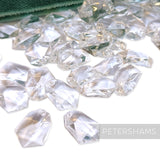 Vintage 1960/70's 14x12mm Geometric Pendant Beads - Approx. 72 Pieces