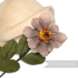 'Madoki' Vintage 1960s Japanese 8cm Silk Flower