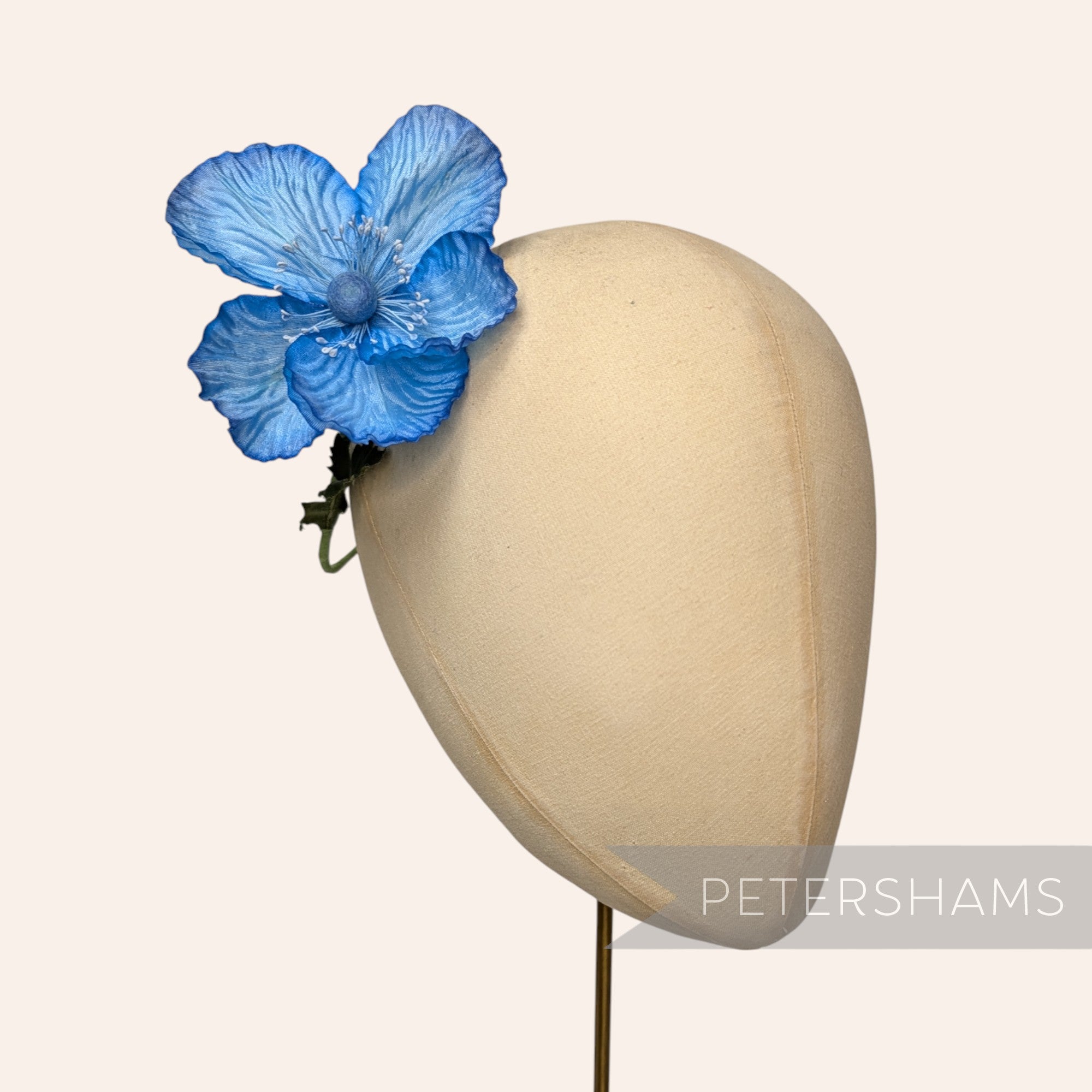 'Kimber' Vintage 1950's-80's California Poppy Millinery Hat Mount