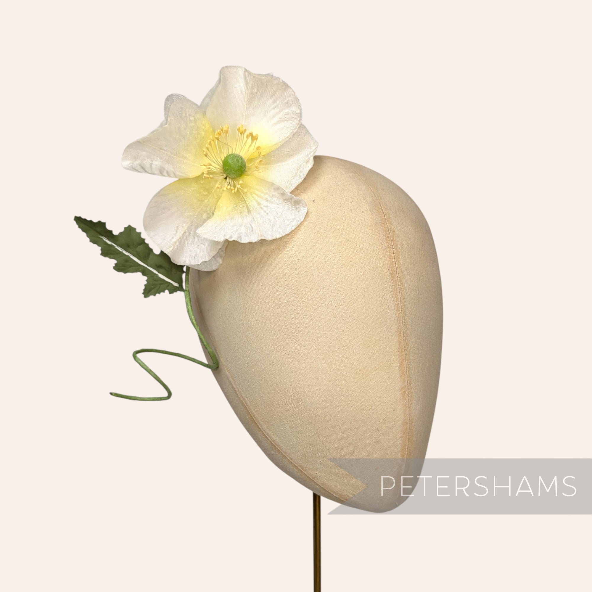 'Kimber' Vintage 1950's-80's California Poppy Millinery Hat Mount