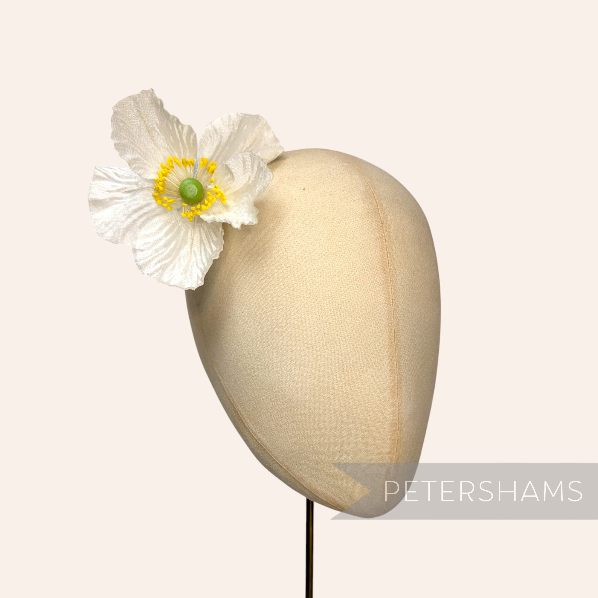 'Kimber' Vintage 1950's-80's California Poppy Millinery Hat Mount