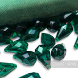 Vintage 1960/70's 19x9mm Pointed Faceted Teardrop Bead - 36 Beads