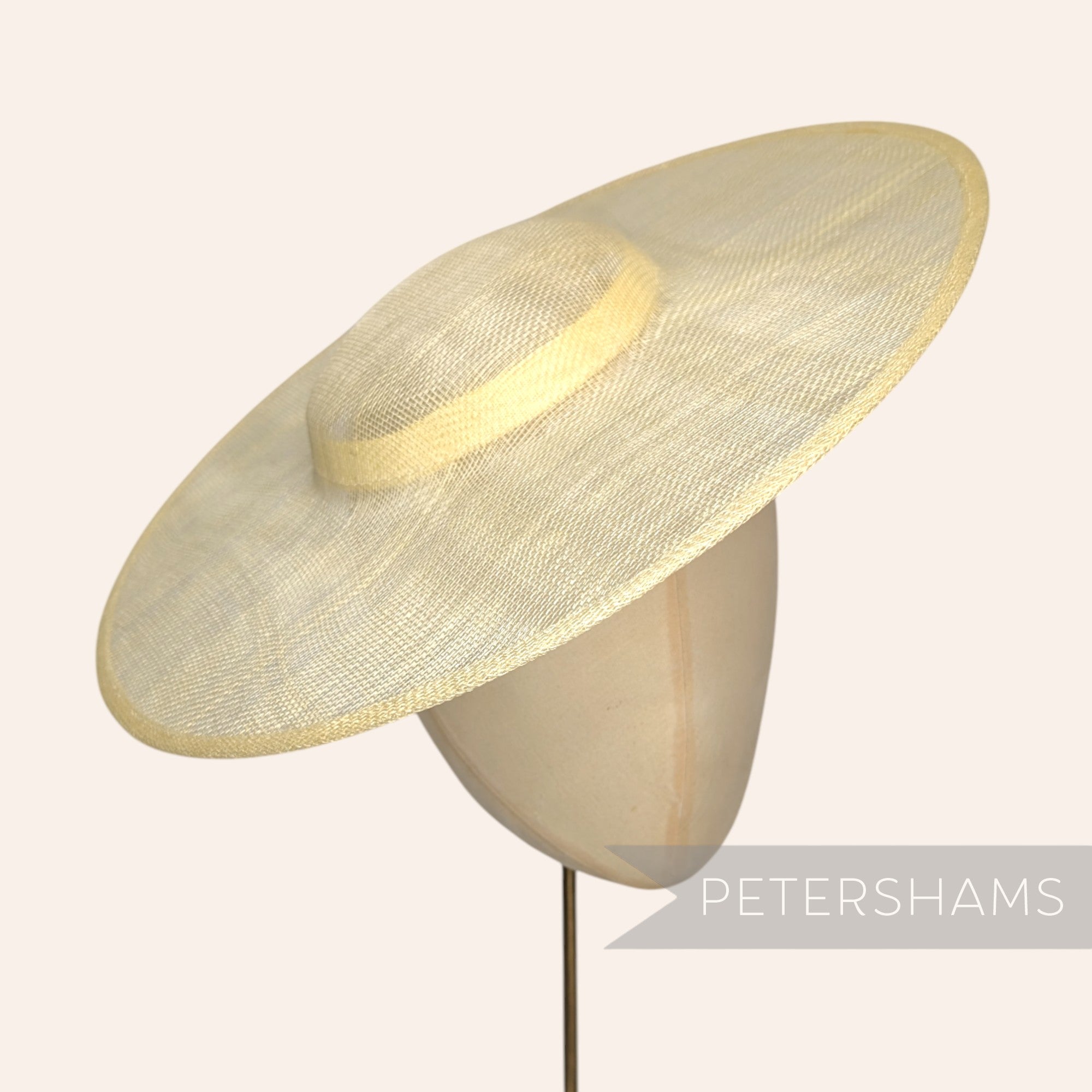 Sinamay Cartwheel Fascinator Hat Base