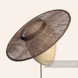 Sinamay Cartwheel Fascinator Hat Base