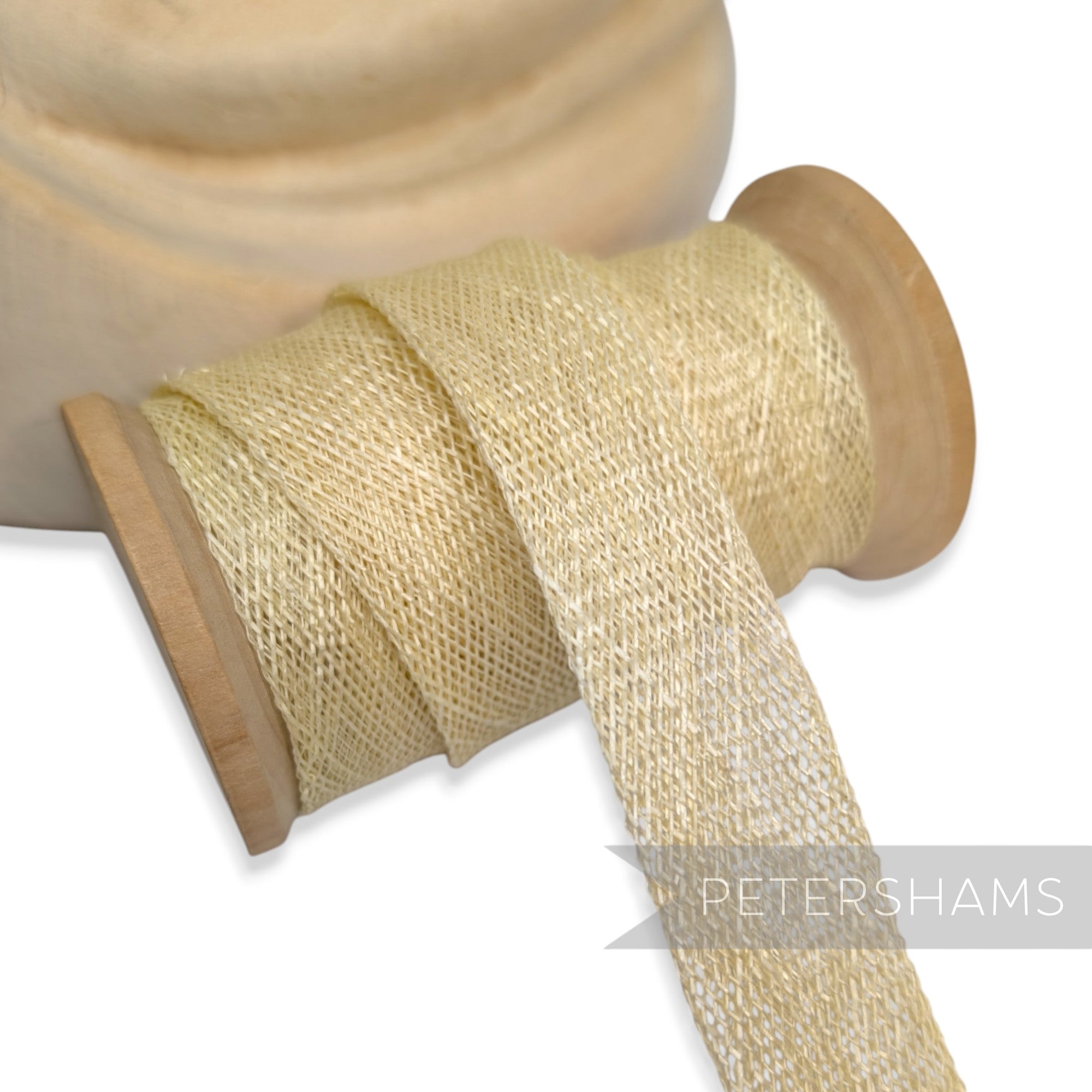 2cm wide Sinamay Bias Binding Strip - 1.6m