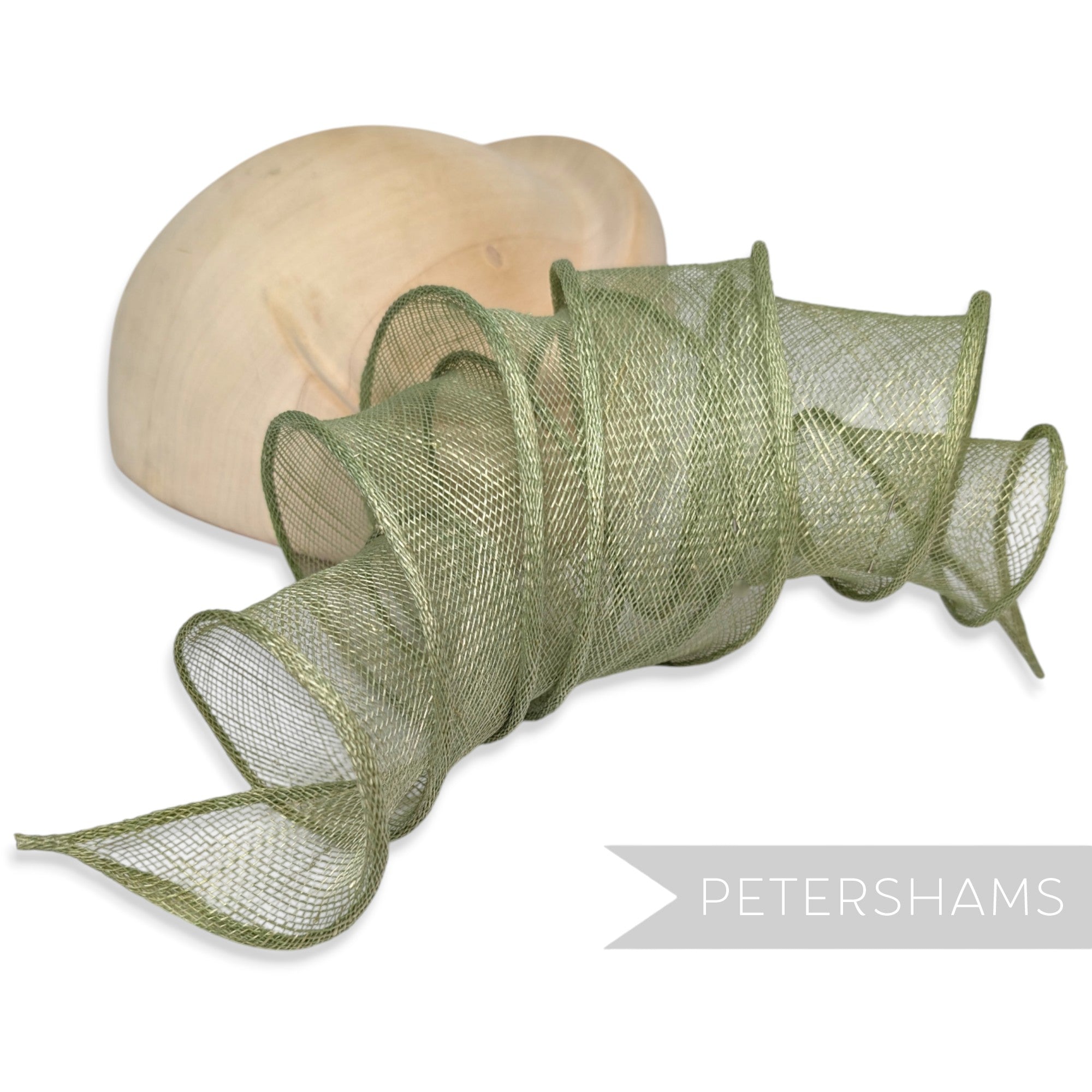 Hand Rolled Sinamay Ribbon Trim