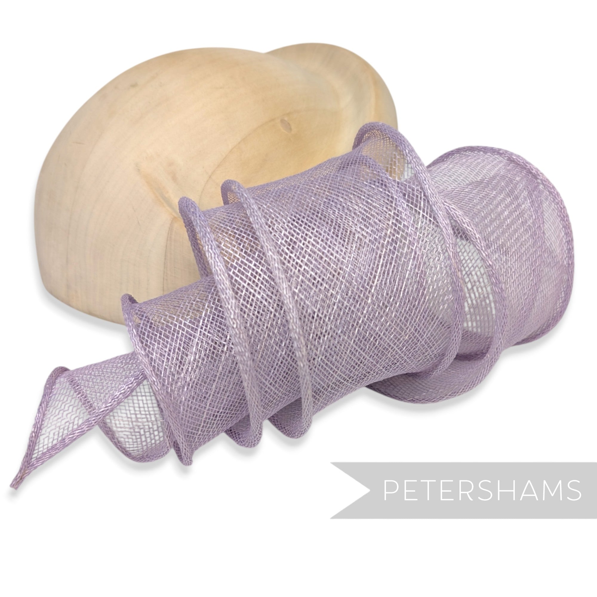 Hand Rolled Sinamay Ribbon Trim