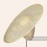 'Catherine' XL Sloped Sinamay Fascinator Hat Base