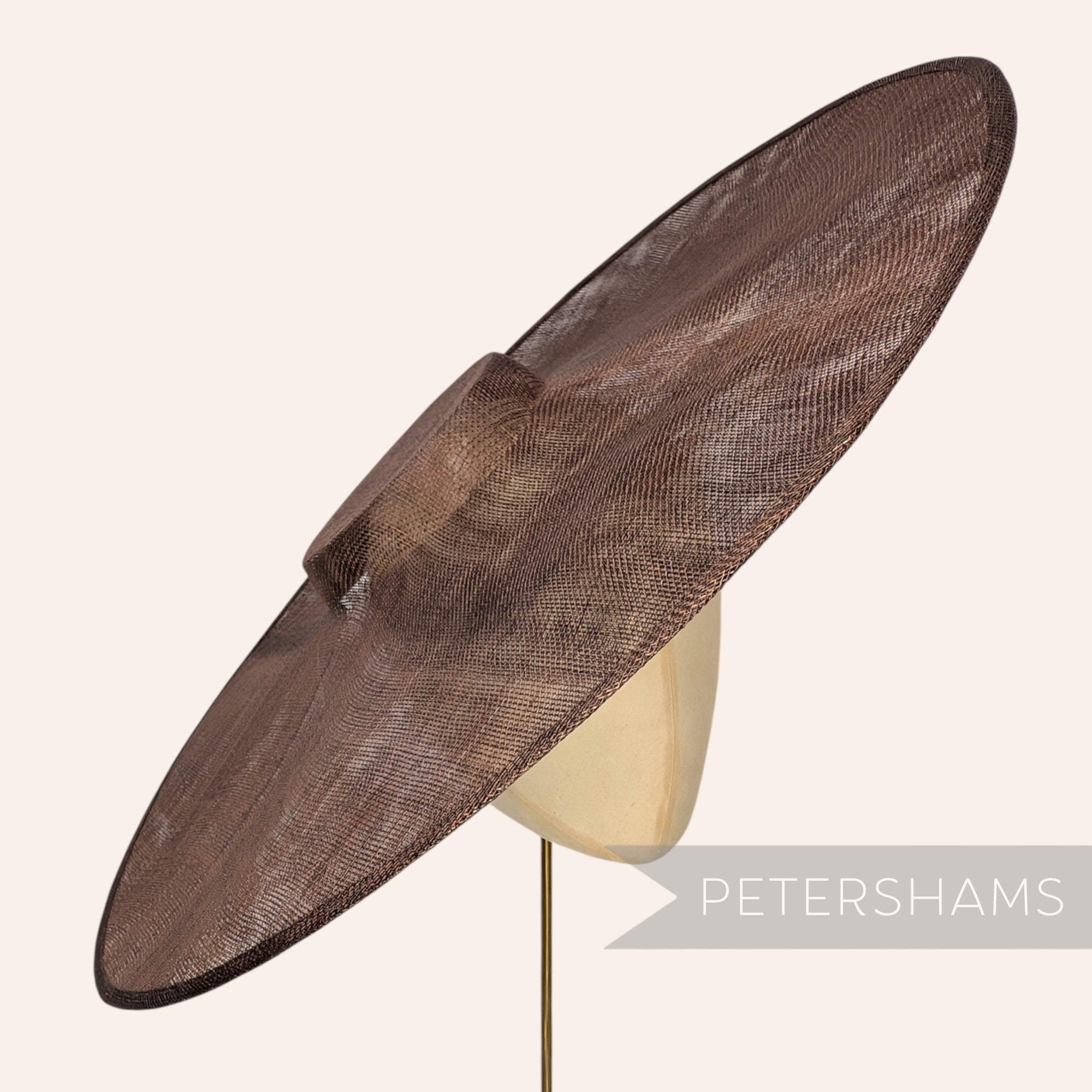 Extreme Cartwheel Sinamay Fascinator Hat Base