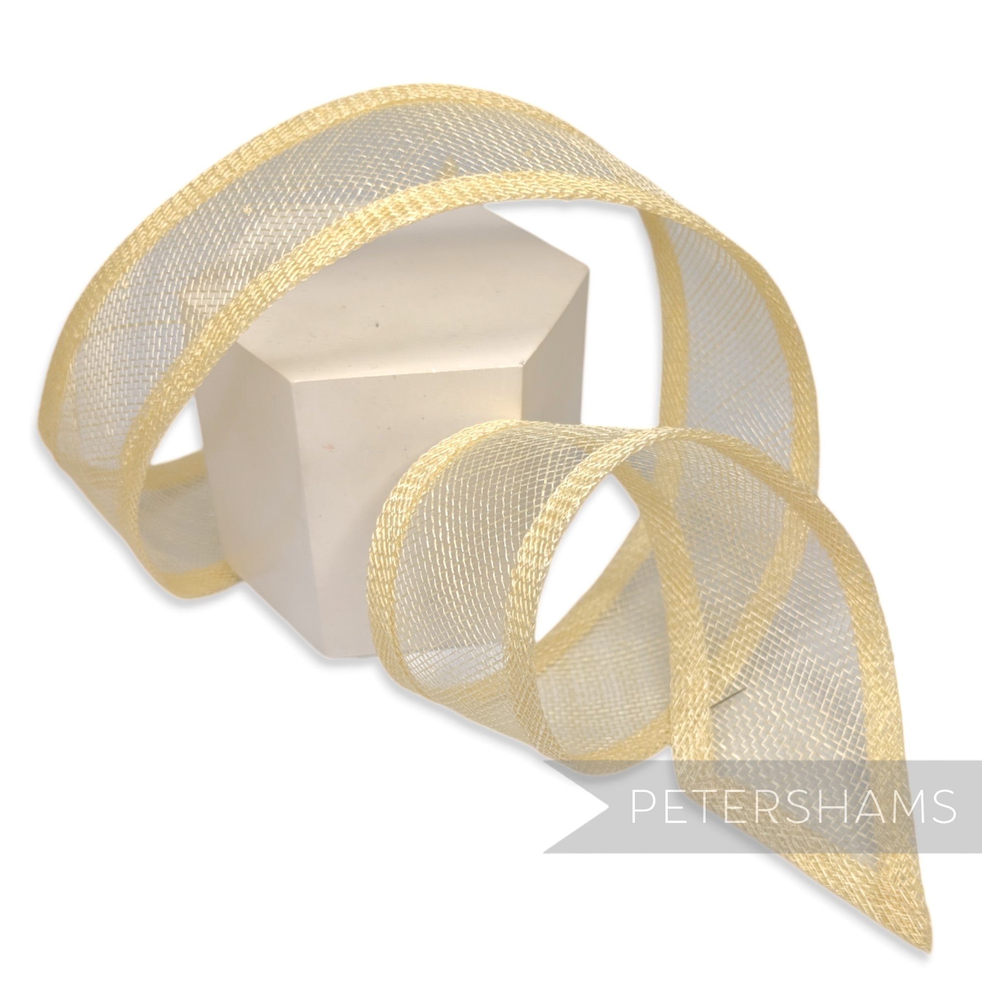5cm Wide Sinamay Ribbon Trim