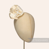 'Samy' Vintage 1970/80s German Velvet Camellia Organdie Looped Center Flower