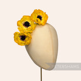 'Yuki' Vintage 1960/70s Wired Japanese Anemone Flower