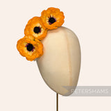 'Yuki' Vintage 1960/70s Wired Japanese Anemone Flower