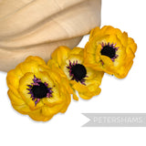 'Yuki' Vintage 1960/70s Wired Japanese Anemone Flower