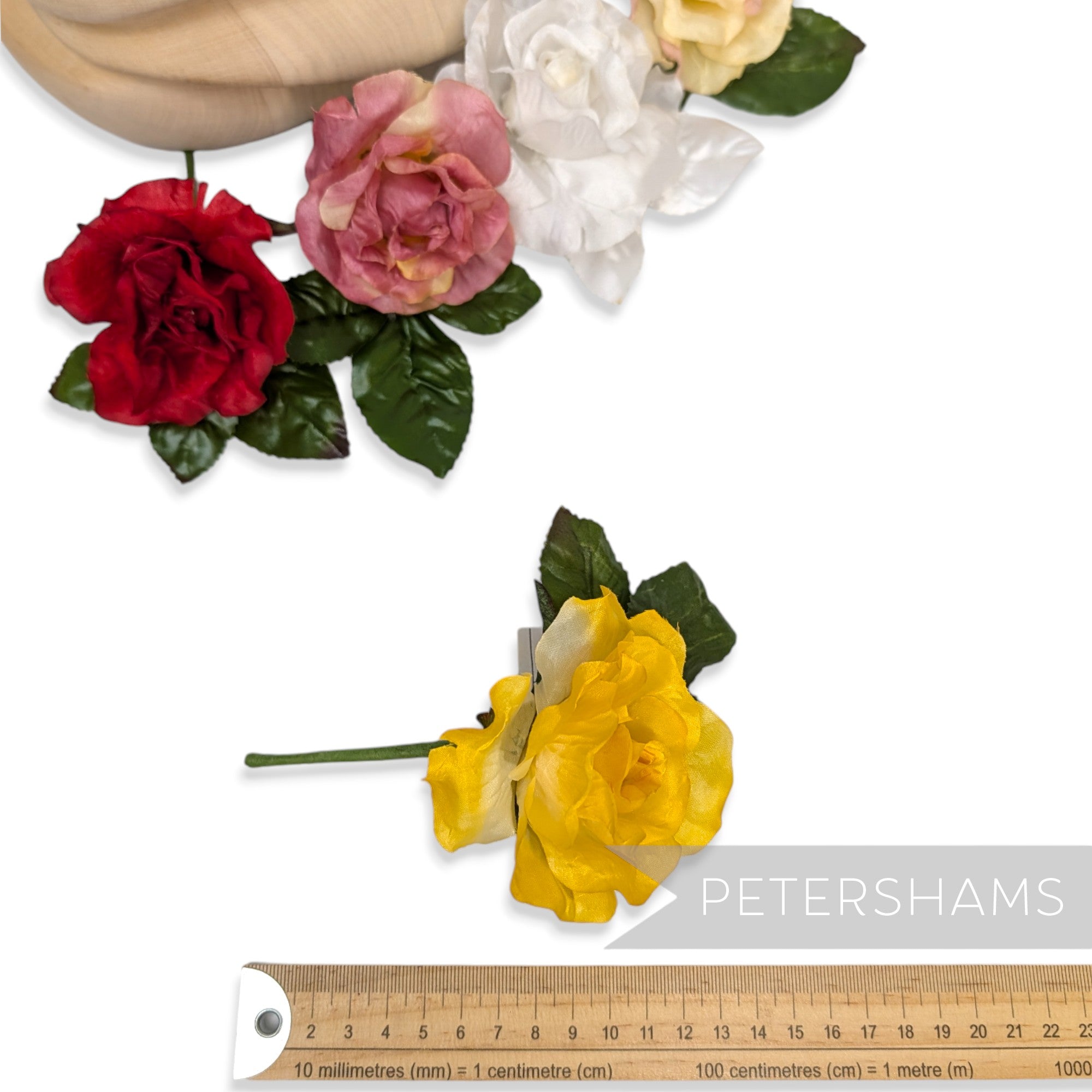 'Collie' 7cm Vintage 1980s Single Rose