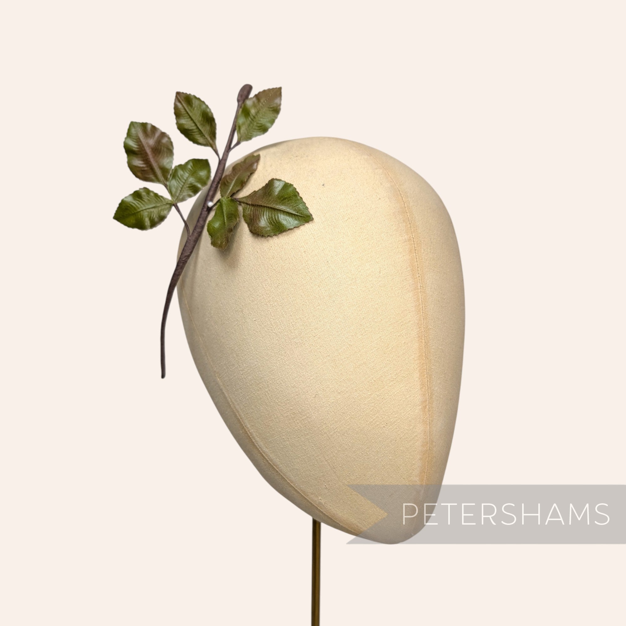 'Happa' Vintage 1960/70s Japanese Wired Rose Leaf Branch