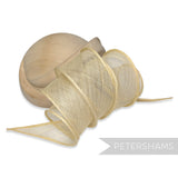 Hand Rolled Sinamay Ribbon Trim