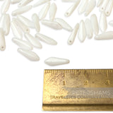 Vintage 1960/70's 12x4mm Mini Glass Arrowhead Beads - Approx. 144 Pieces