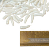 Vintage 1960/70's 14x4mm Glass Claw Beads - Approx. 144 Pieces