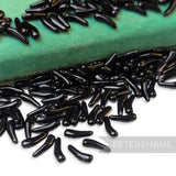 Vintage 1960/70's 14x4mm Glass Claw Beads - Approx. 144 Pieces