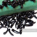 Vintage 1960/70's 17x5mm Large Glass Claw Beads - Approx. 72 Pieces