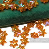 Vintage 1960/70's 10x10mm Classic Flower Beads - 36 Pieces