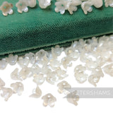 Vintage 1960/70's 8x5mm Super Delicate Flower Shapes - Approx. 72 Pieces