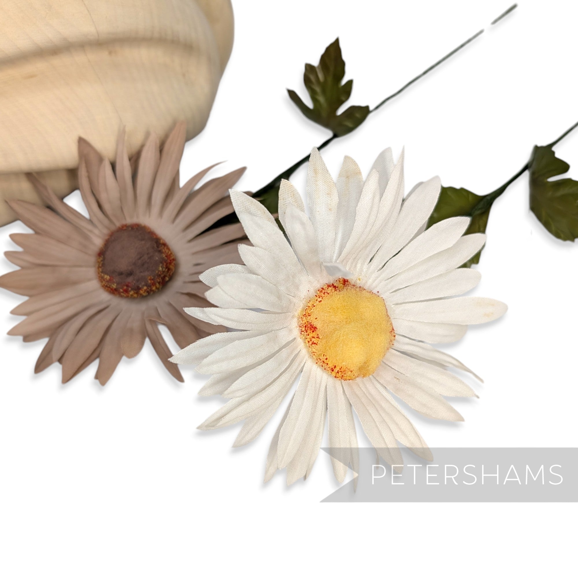 'Befrida' Vintage 1950/60s Large 11cm Wired Japanese Daisy Flower