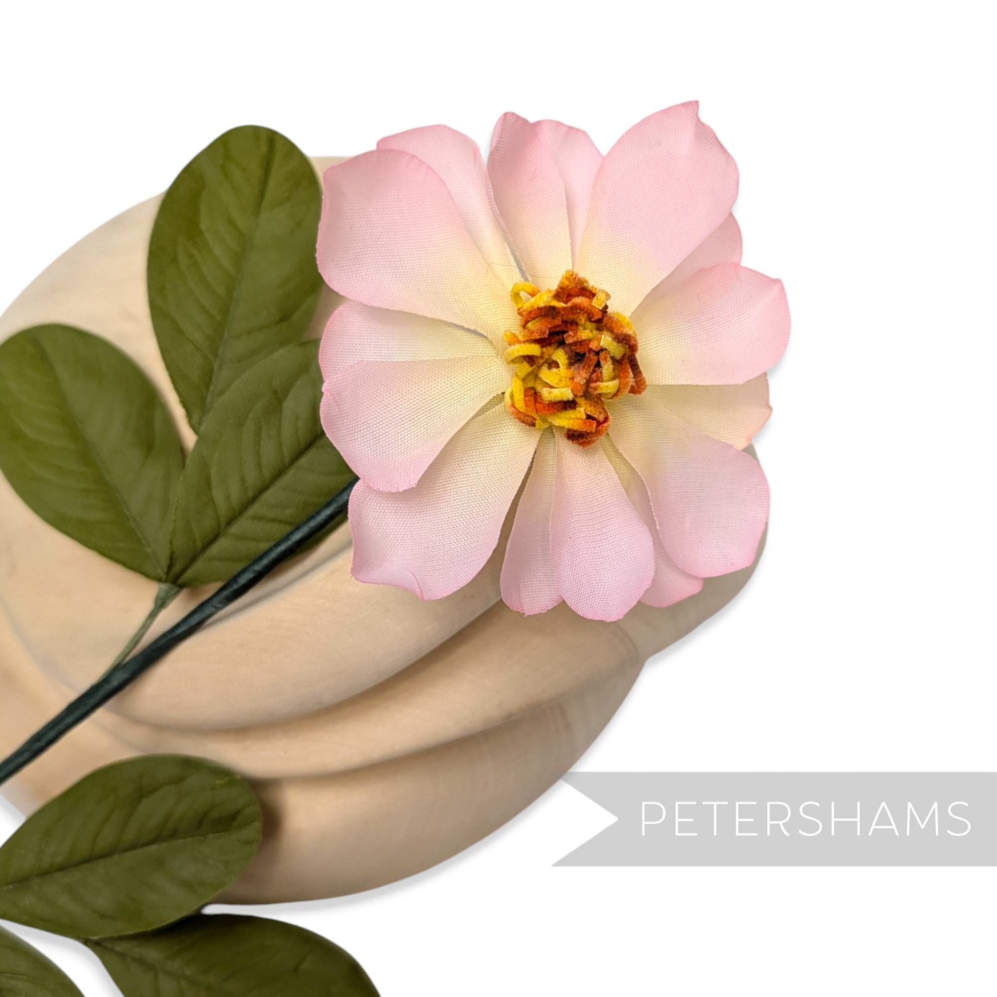 'Madoki' Vintage 1960s Japanese 8cm Silk Flower