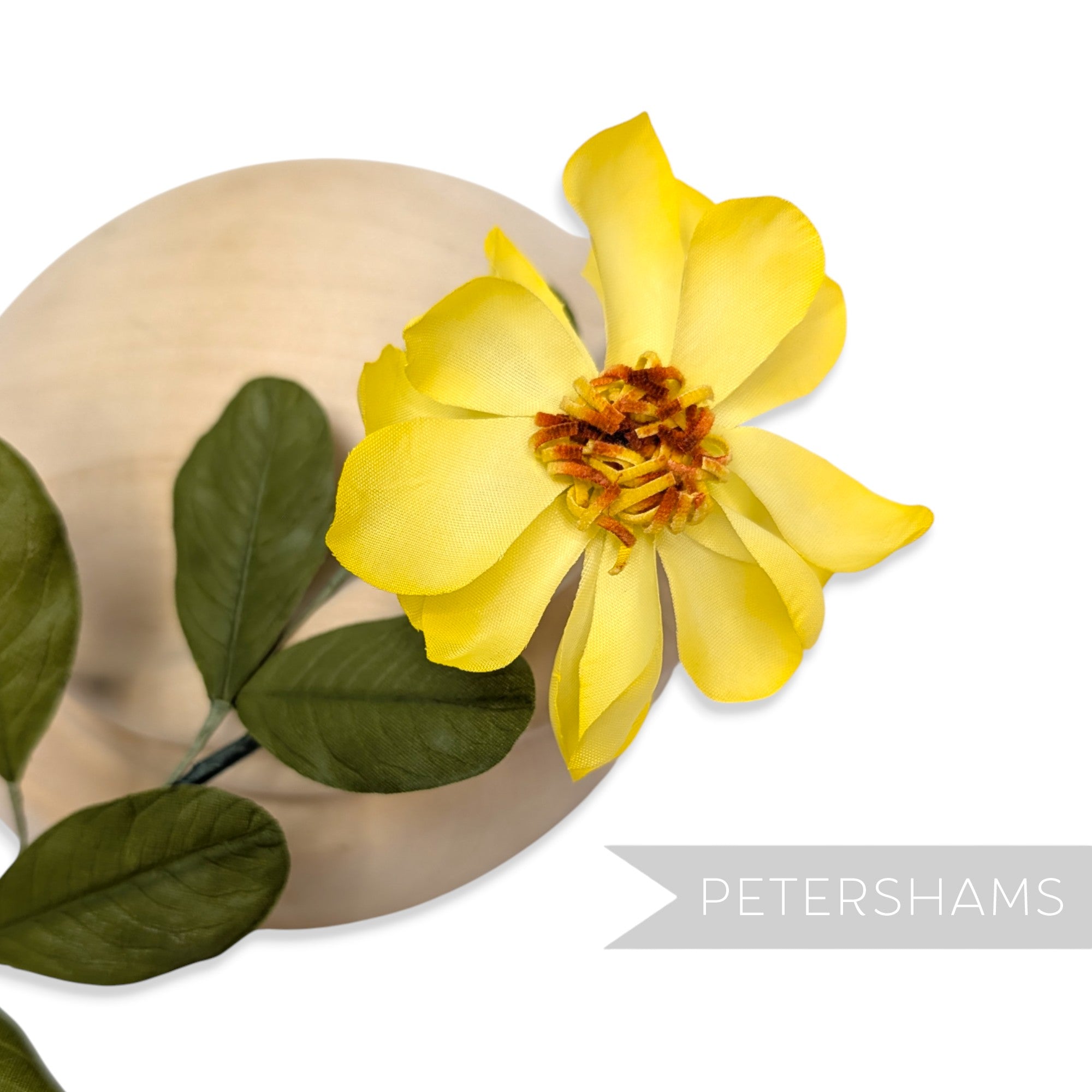 'Madoki' Vintage 1960s Japanese 8cm Silk Flower