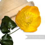 'Teich' Vintage 1960/70s Silk Pond Lily Flower