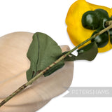 'Teich' Vintage 1960/70s Silk Pond Lily Flower