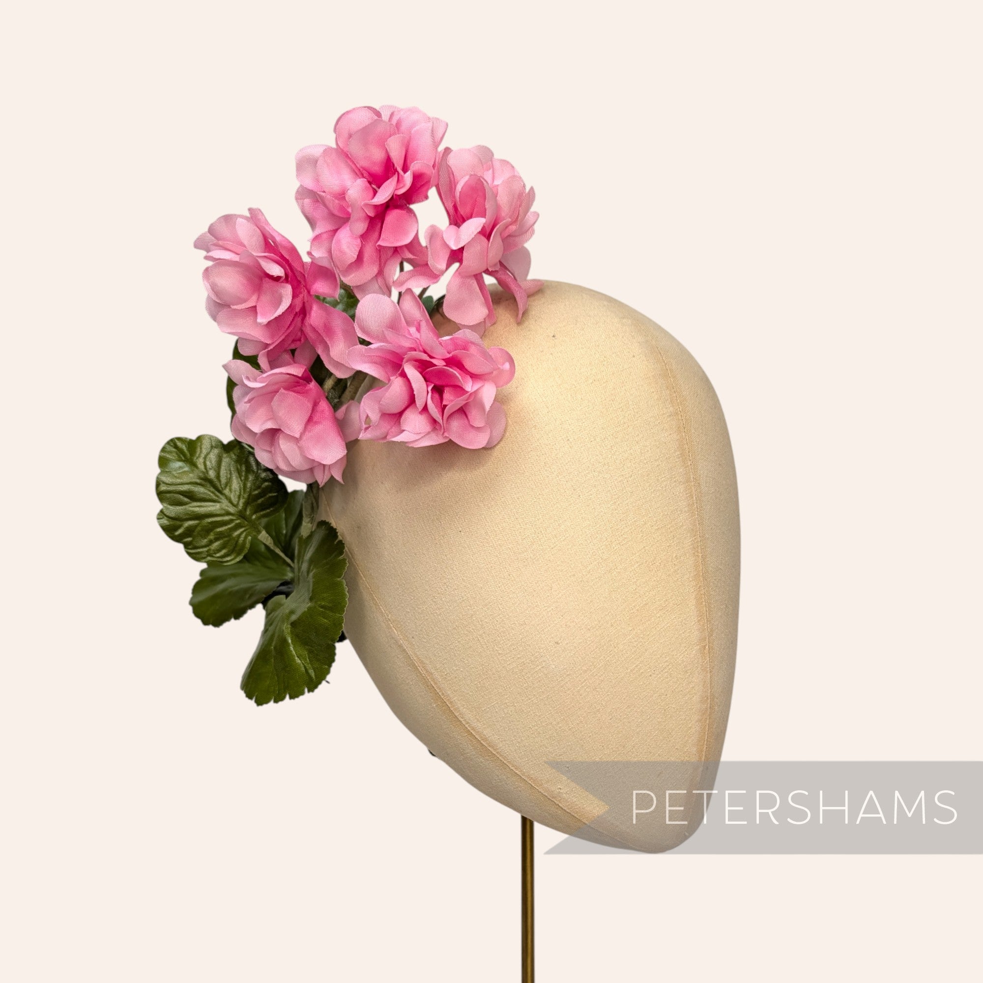 'Hortensia' Vintage Japanese 1960/70s Silk Hydrangea Flower