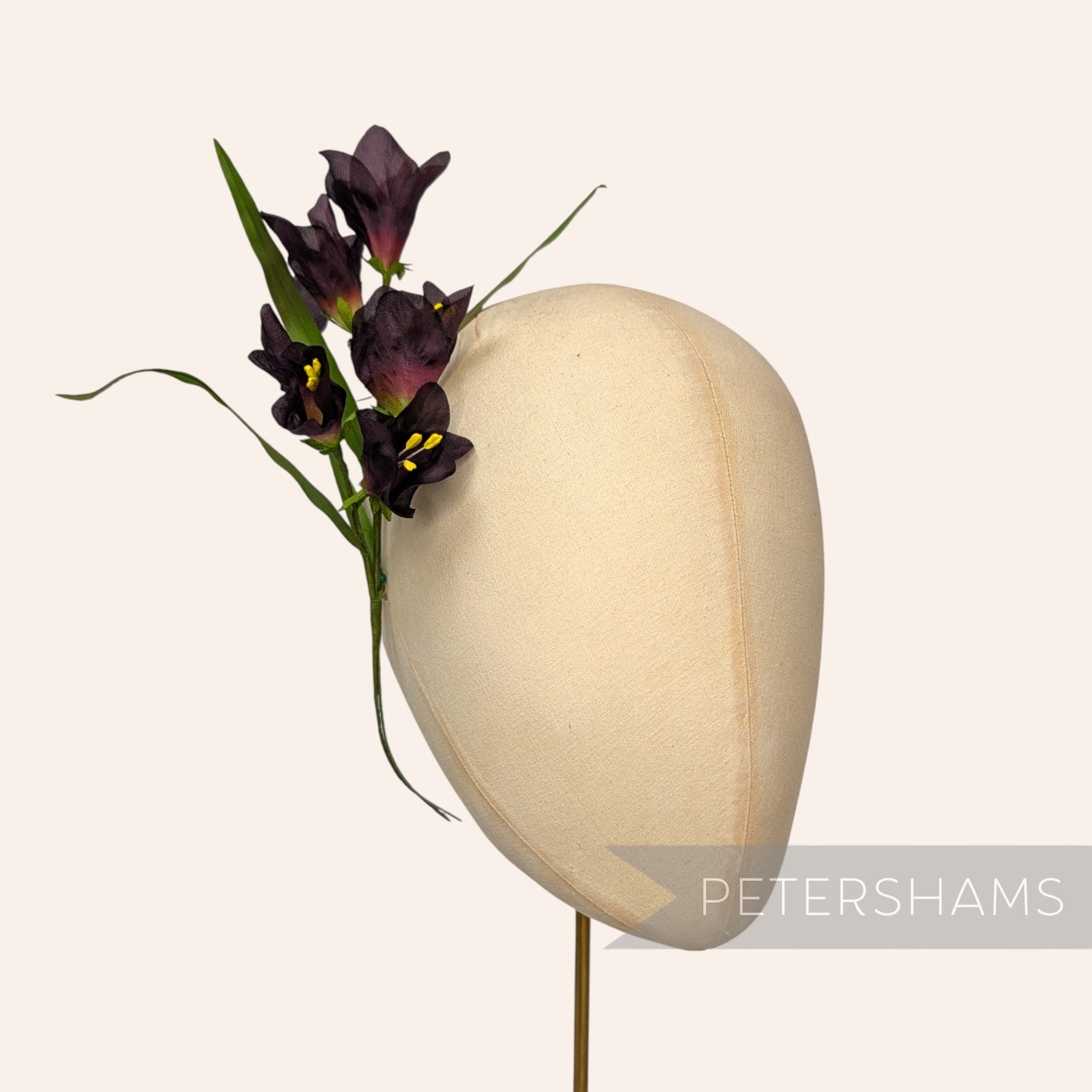 'Penelope' Vintage 1960/70s German Freesia Silk Flower Mount