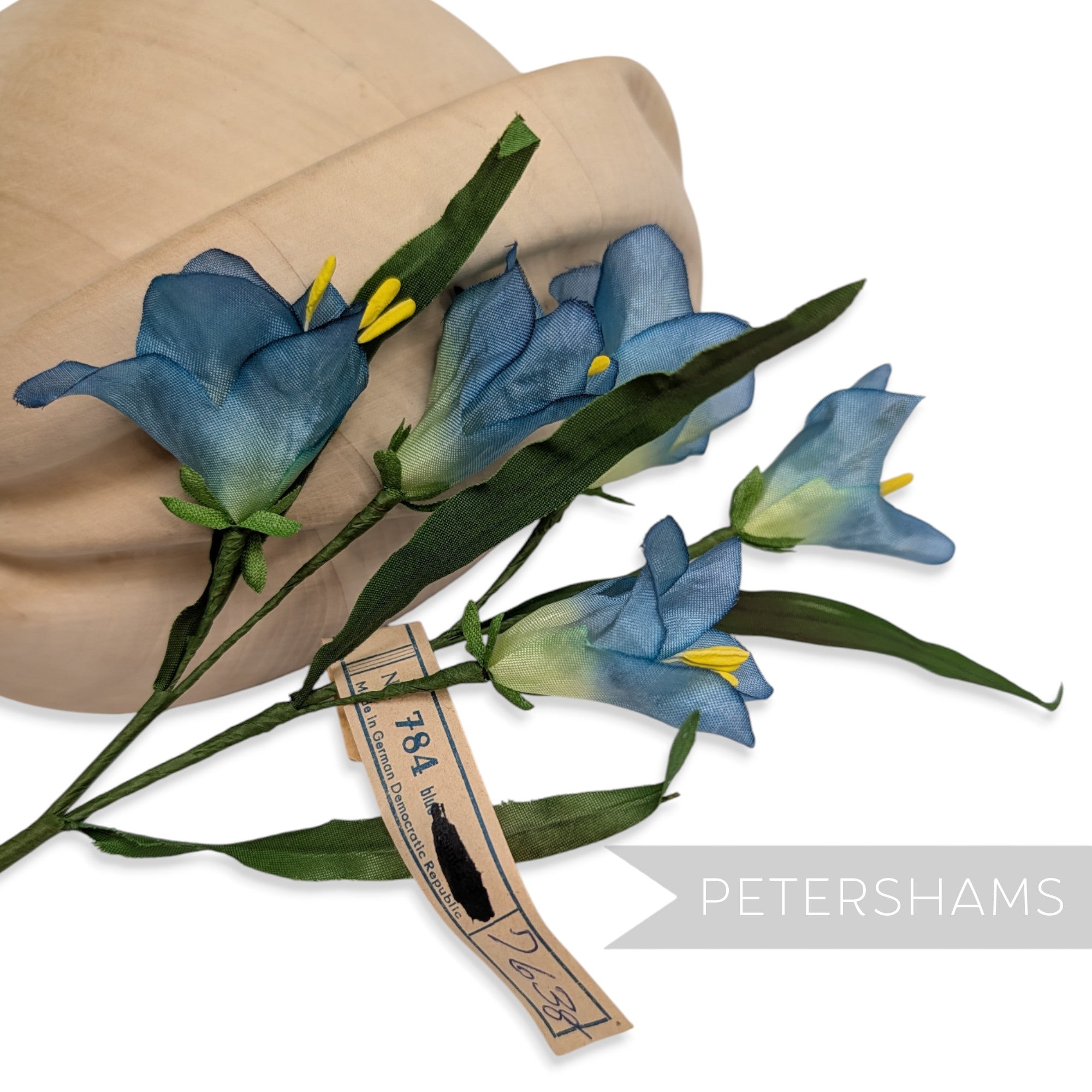 'Penelope' Vintage 1960/70s German Freesia Silk Flower Mount