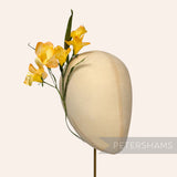 'Penelope' Vintage 1960/70s German Freesia Silk Flower Mount