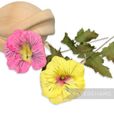 'Pua' Vintage Czech 1960/70s Silk 10cm Hibiscus Flower