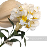 'Azza' Vintage Czech 1960/70s Azela Silk Wired Flower