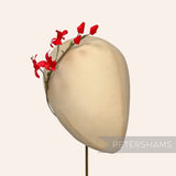 'Tygr' Vintage Czech 1960/70s Mini Tiger Lily Silk Flower Mount