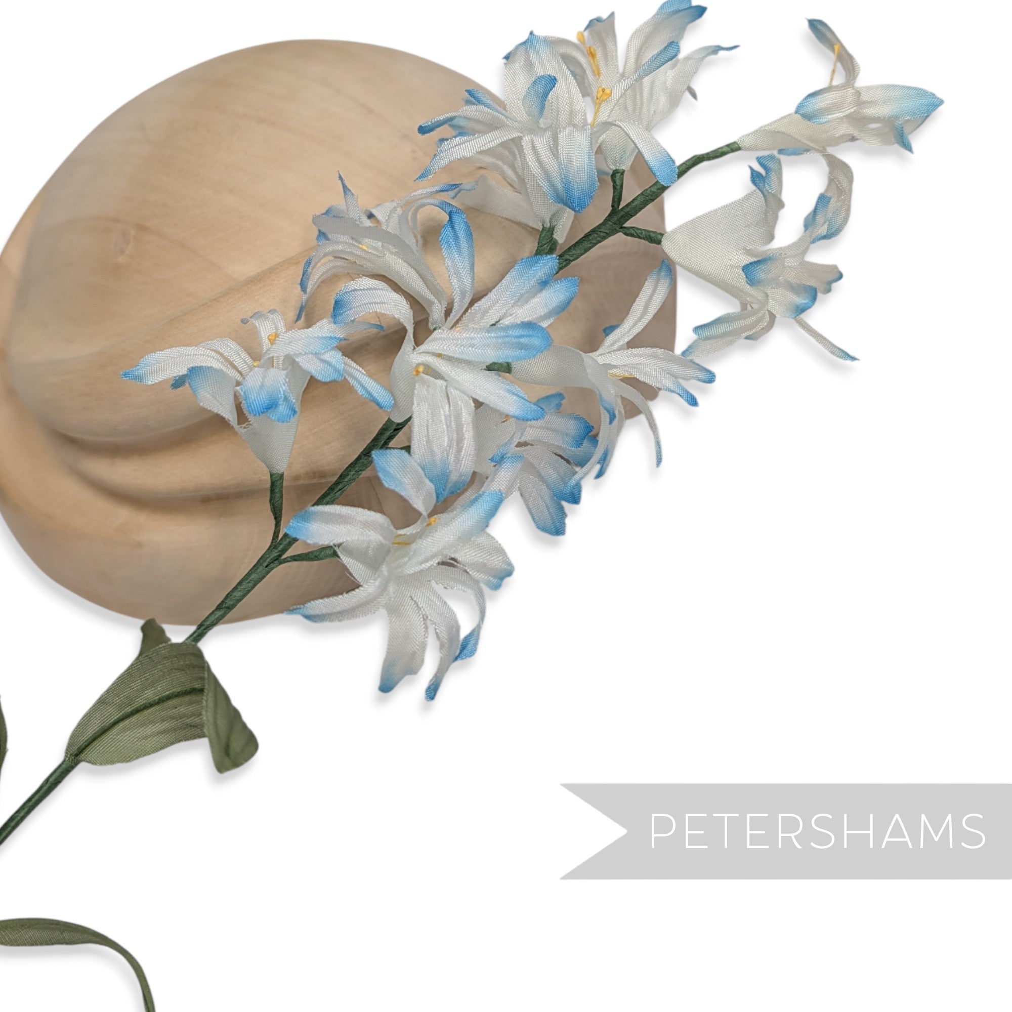 'Hylga' Vintage Japanese 1960/70s Hyacinth Silk Flower