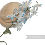 'Hylga' Vintage Japanese 1960/70s Hyacinth Silk Flower